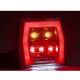 Lampa spate 99,6x93, 4 functii, LED, FT-121T Fristom Lampa spate 99,6x93, 4 functii, LED, FT-121T Fristom