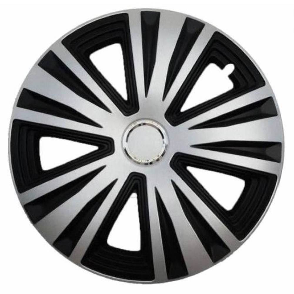 Capace roti 14'' Jestic Glory II cu inel, grafit cu argintiu Capace roti 14'' Jestic Glory II cu inel, grafit cu argintiu