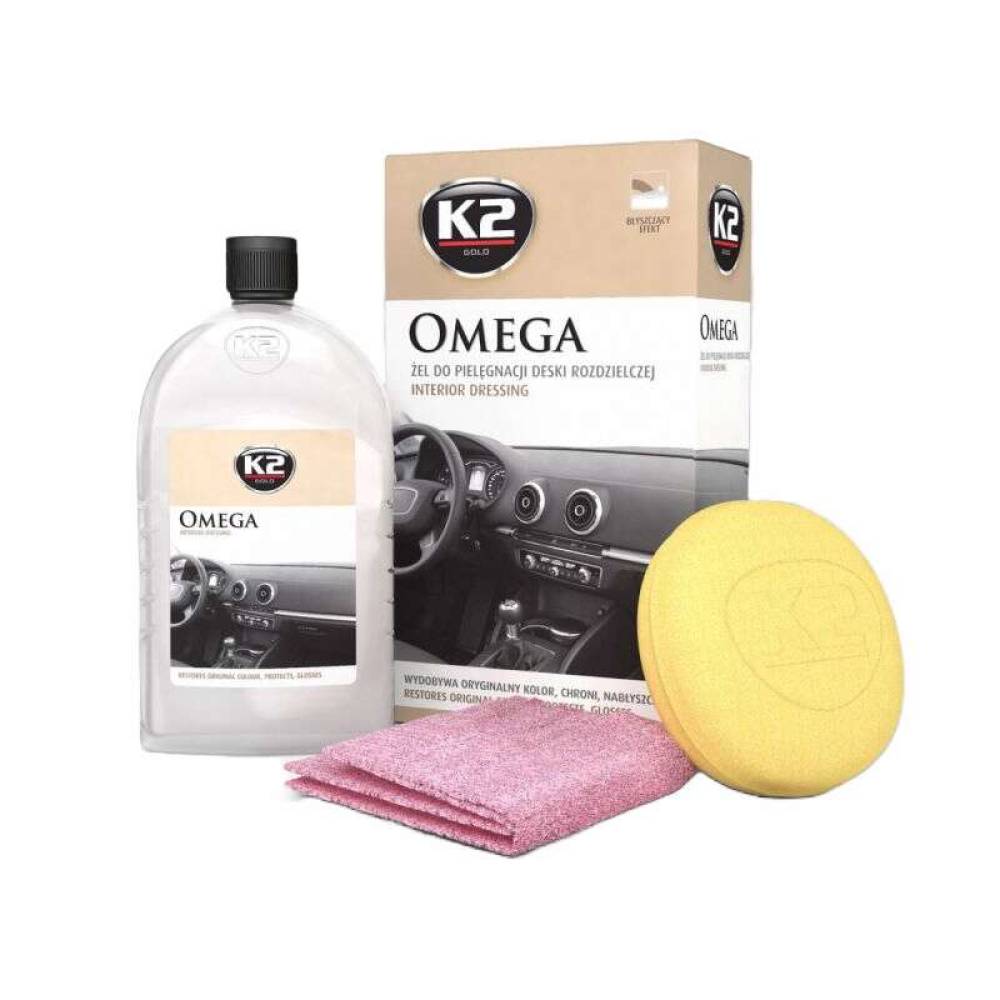 Solutie premium curatare si lustruire bord, 500ml, cu laveta si burete aplicator, Omega G410 K2 Solutie premium curatare si lustruire bord, 500ml, cu laveta si burete aplicator, Omega G410 K2