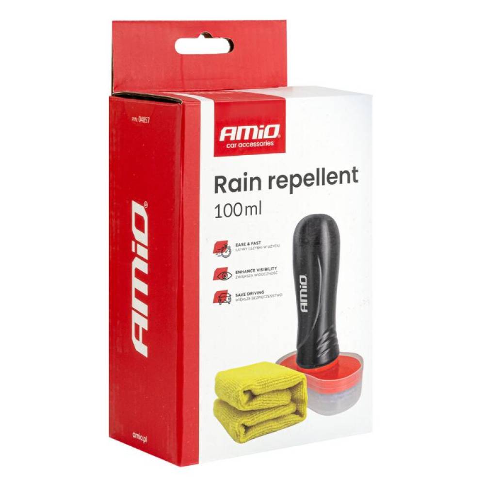 Spray protectie parbriz antiploaie cu solutie hidrofuga, cu burete, 100ml, Dunlop 32836 Spray protectie parbriz antiploaie cu solutie hidrofuga, cu burete, 100ml, Dunlop 32836