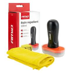 Spray protectie parbriz antiploaie cu solutie hidrofuga, cu burete, 100ml, Dunlop 32836