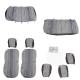 Set huse auto, stofa, Dacia Logan, 5 locuri, 2 cu 3, negru cu dungi albastre, DLZ50, Dealiz Set huse auto, stofa, Dacia Logan, 5 locuri, 2 cu 3, negru cu dungi albastre, DLZ50, Dealiz