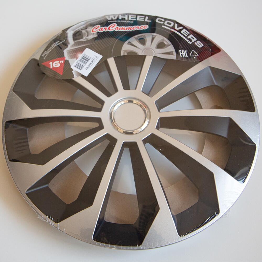 Capace roti 16'' pret/buc, Jestic Fame II cu inel, grafit cu argintiu