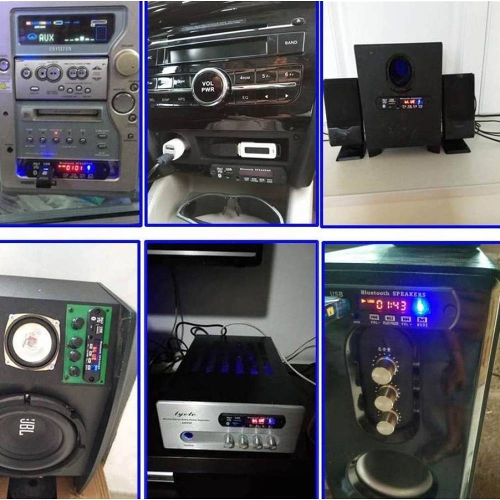 Mp3 player PANEL panou 10x2.5cm Carmotion 86329