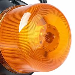 Girofar 12-24V h108, 60 LED-uri, 17W, cu magnet sau 3 suruburi, cu intrerupator, 03337 Amio