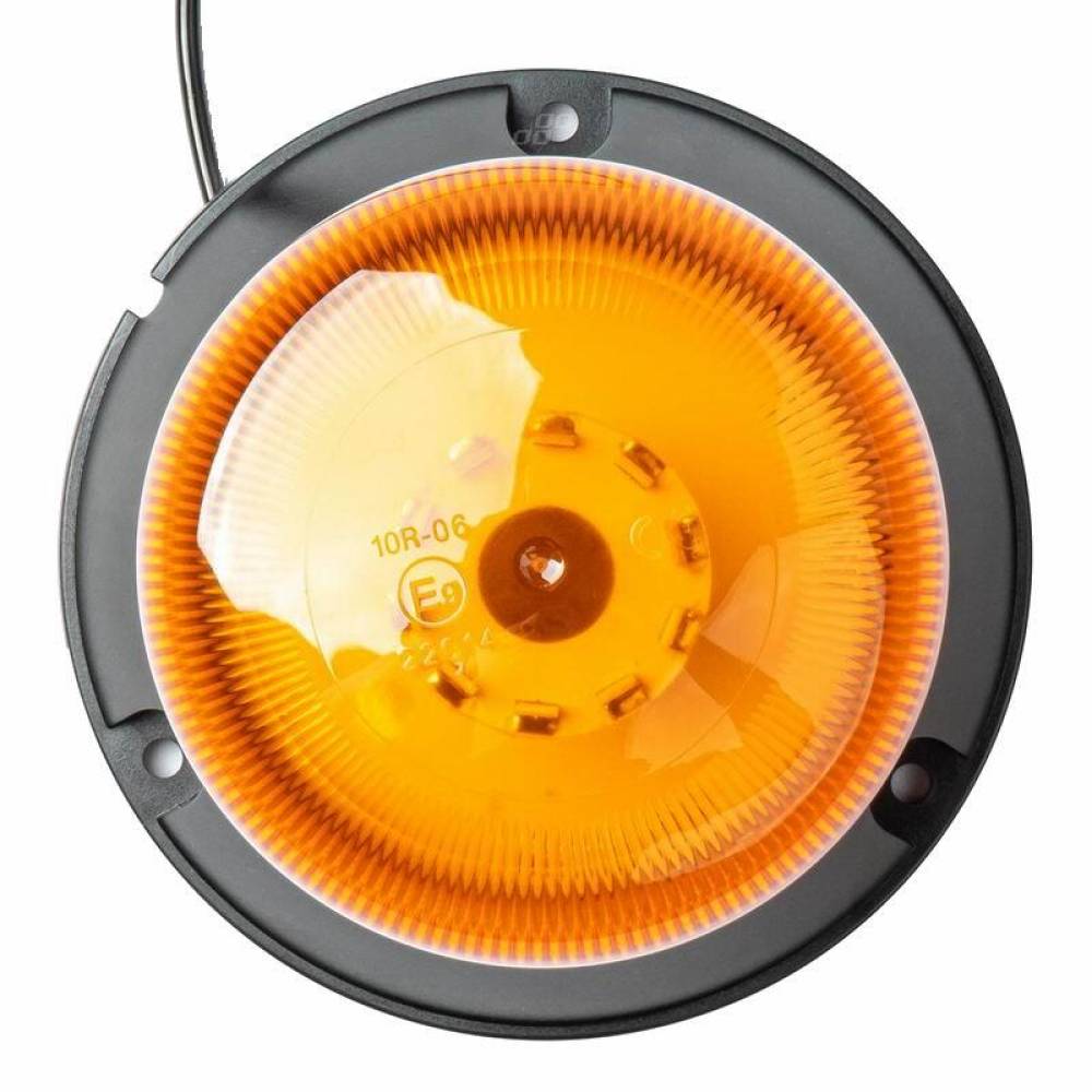 Girofar 12-24V h108, 60 LED-uri, 17W, cu magnet sau 3 suruburi, cu intrerupator, 03337 Amio