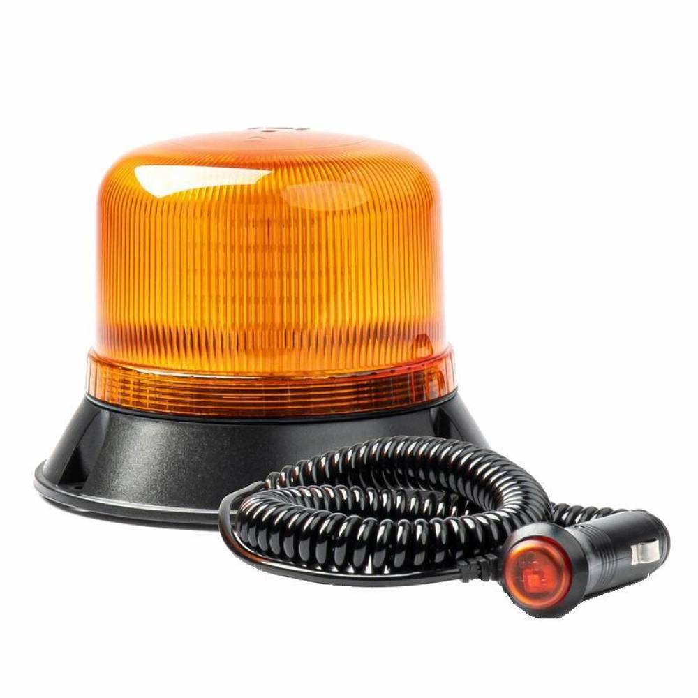 Girofar 12-24V h108, 60 LED-uri, 17W, cu magnet sau 3 suruburi, cu intrerupator, 03337 Amio