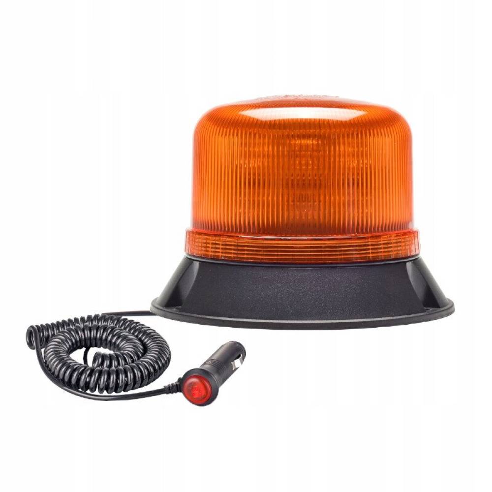 Girofar 12-24V h108, 60 LED-uri, 17W, cu magnet sau 3 suruburi, cu intrerupator, 03337 Amio