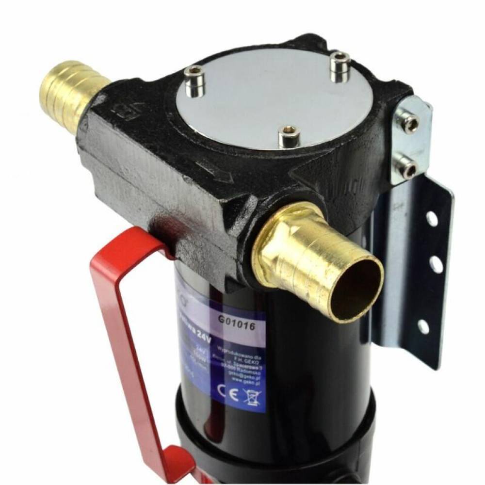 Pompa electrica transfer combustibil, 24V, 155W, 40L/min, G01016 Geko