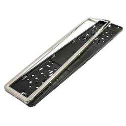 Suport numar rama metalica inox 0695 Automax