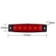 Lampa gabarit 95x20, LED, rosie, 12V, 1451 TruckLight
