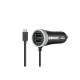 Incarcator auto fir microUSB si 2 USB 12/24V 2.1A, 02056 Amio