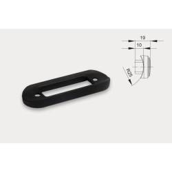 Garnitura neagra lampa FT-015 PG C, montare suprafata ovala, (bullbar, Fristom