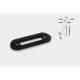 Garnitura neagra lampa FT-015 PG C, montare suprafata ovala, (bullbar, Fristom Garnitura neagra lampa FT-015 PG C, montare suprafata ovala, (bullbar, Fristom