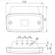 Lampa gabarit 110x54, LED, alba, cu suport, 12-36V, FT-019B+K Fristom Lampa gabarit 110x54, LED, alba, cu suport, 12-36V, FT-019B+K Fristom
