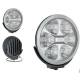 Proiector faza lunga fi220, cu LED, cu pozitie si aparatoare,  LC50, clar, Silver Edition, FERVOR 220  LUM1. 50800 Wesem 