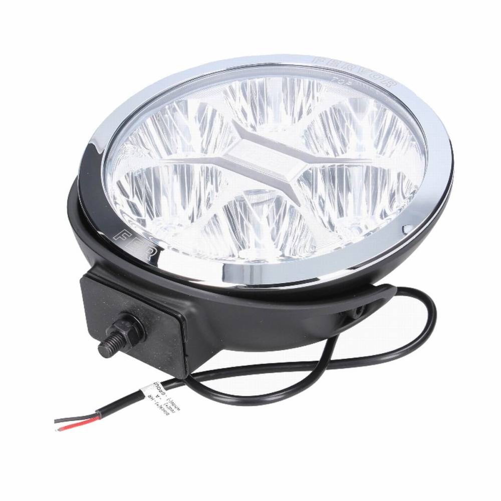 Proiector faza lunga fi220, cu LED, cu pozitie si aparatoare,  LC50, clar, Silver Edition, FERVOR 220  LUM1. 50800 Wesem 