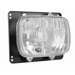 Far cu faza lunga, scurta si pozitie, pentru tractor New Holland bec R2 27608 Wesem, compatibil cu New Holland