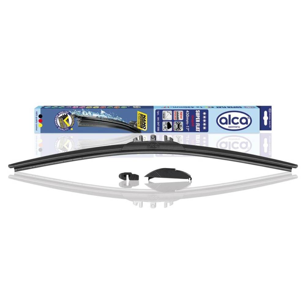 Stergator parbriz 17''/43cm 047.00 Alca Super Flat grafitat 