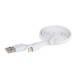 Cablu incarcator USB, Apple Iphone 5, 6, Ipad, alb, 510.72 Alca 