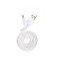 Cablu incarcator USB, microUSB Samsung, Smart, alb, 510.62 Alca
