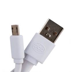 Cablu incarcator USB, microUSB Samsung, Smart, alb, 510.62 Alca