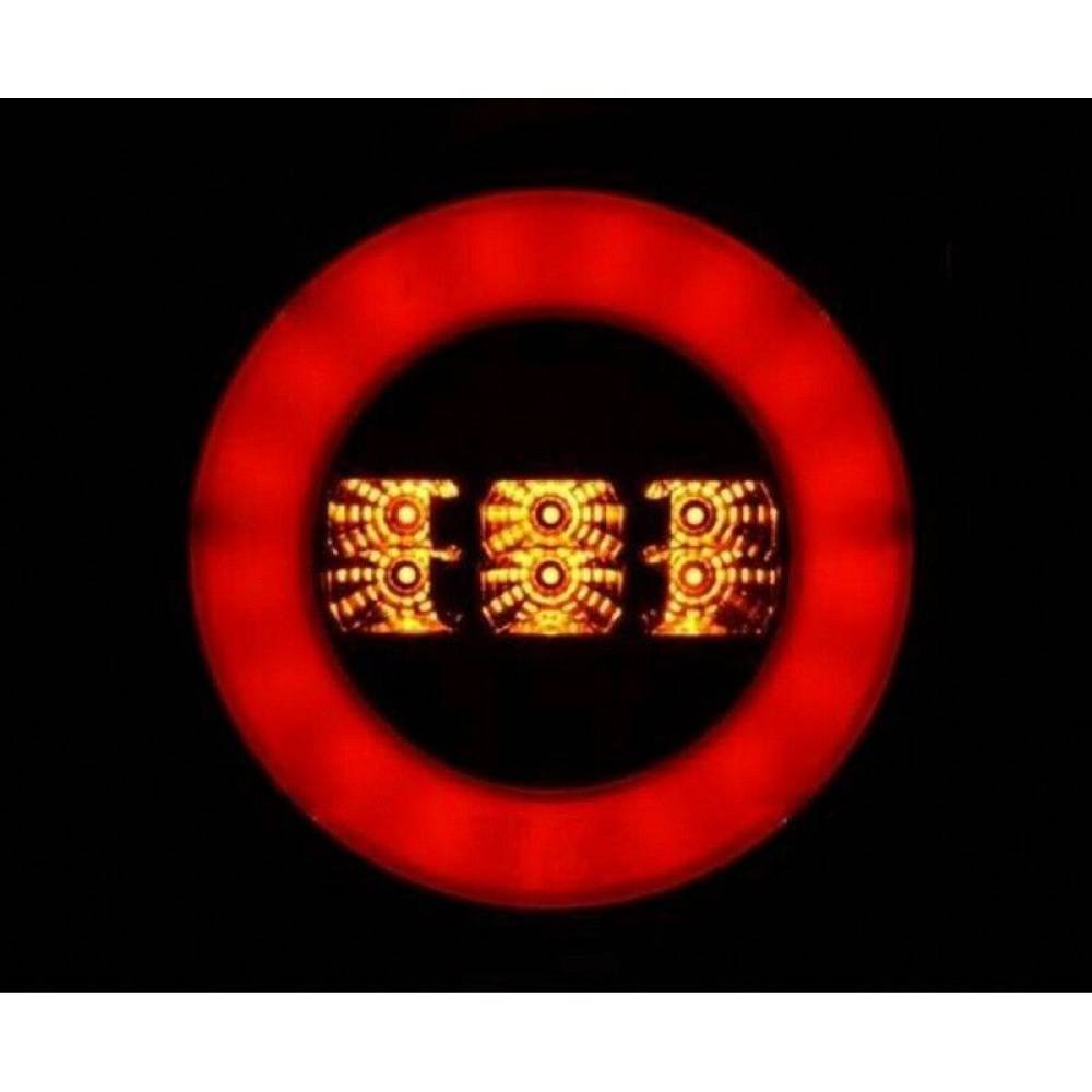 Lampa spate fi140, 3 functii, LED, 12-24V, TT.12008  
