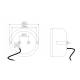 Lampa spate fi140, 3 functii, LED, 12-24V, TT.12008  