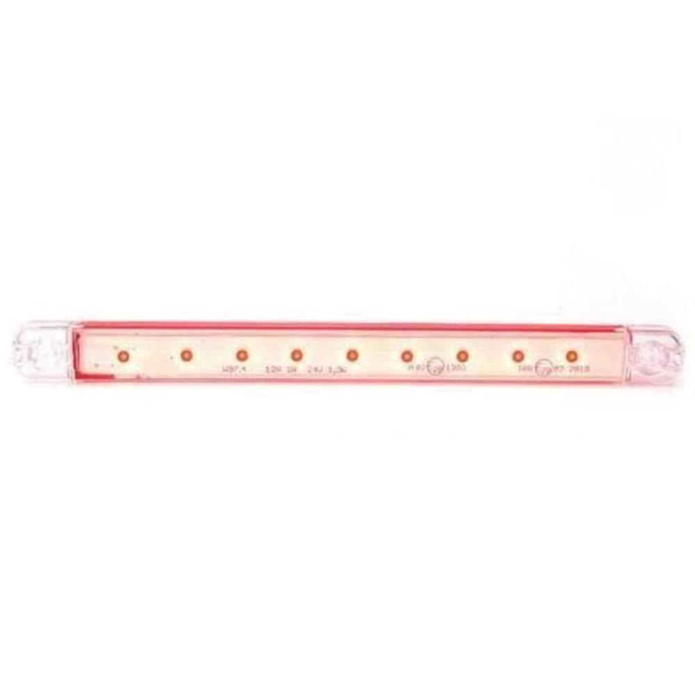 Lampa gabarit 100x15, LED, rosie, set 4 bucati, HB-S662r