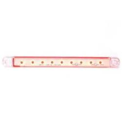 Lampa gabarit 100x15, LED, rosie, set 4 bucati, HB-S662r