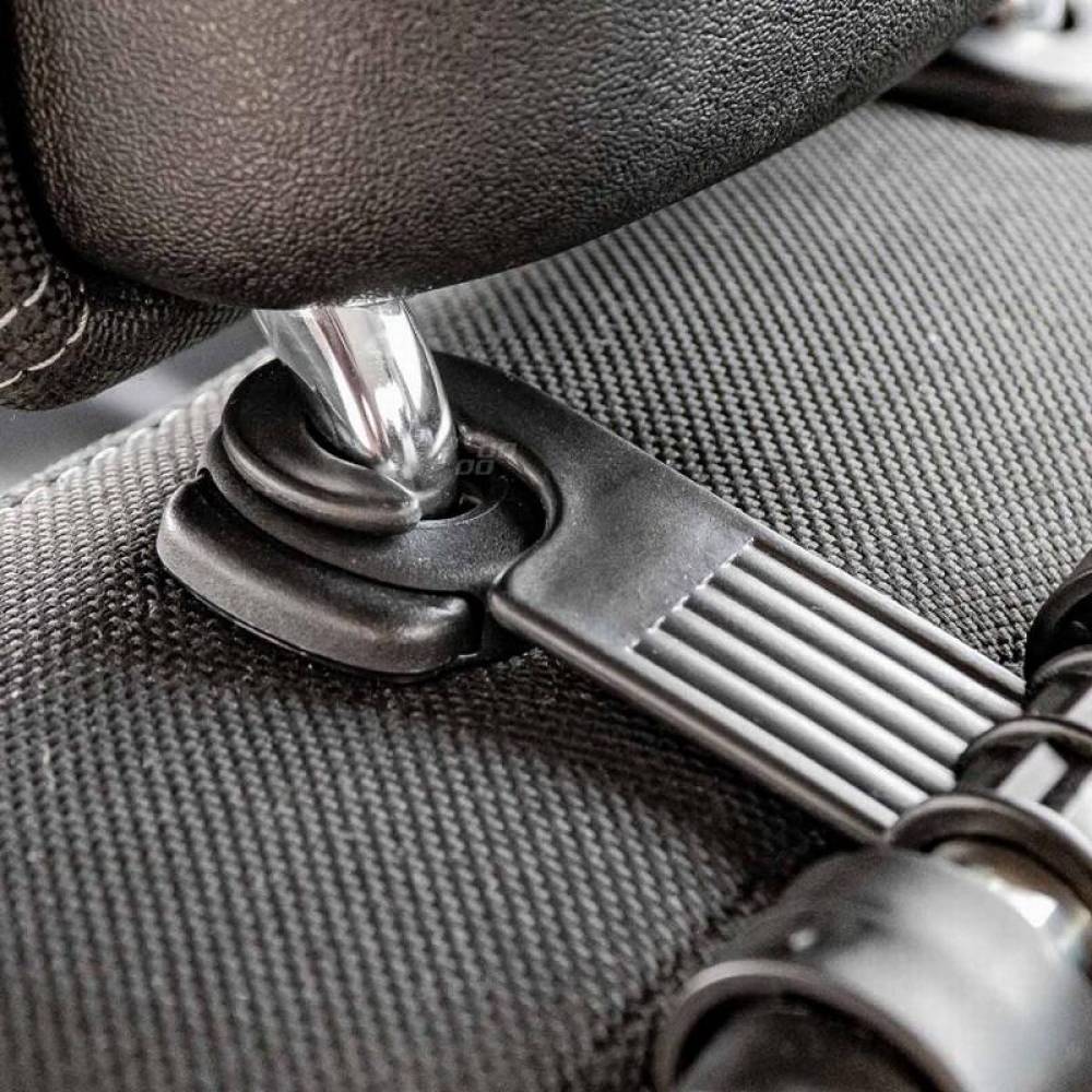 Suport universal tetiera, cu carlig dublu, pentru bagaje, 02958 Amio