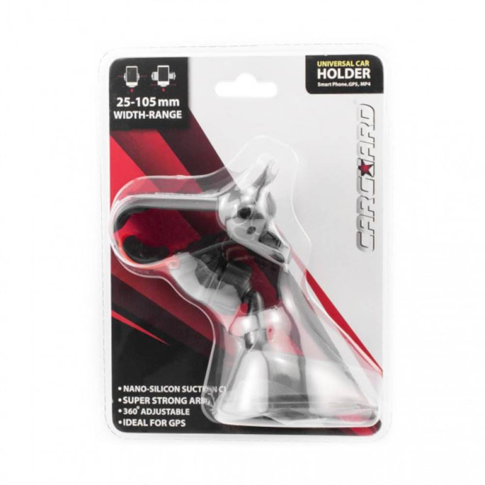 Suport universal (telefon, GPS) rotativ clips 105mm, STA002 Carguard