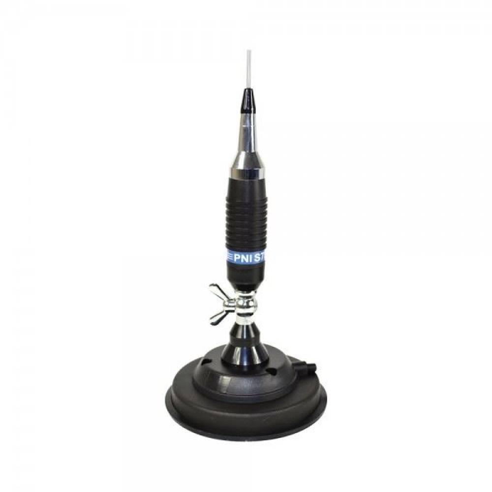 Antena statie 75cm PNI S75 cu fluture, cablu si magnet de 125mm