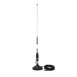 Antena statie 75cm PNI S75 cu fluture, cablu si magnet de 125mm