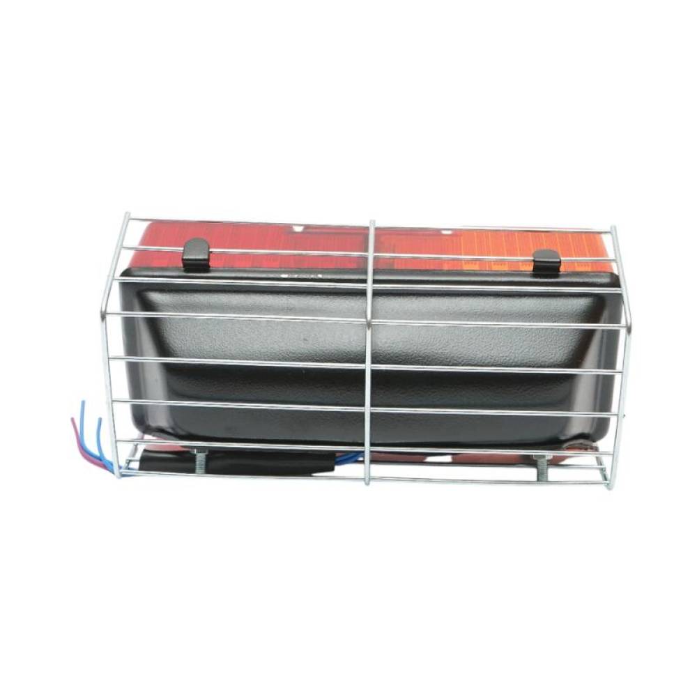 Set 2 lampi stop 185x71, 3 functii, cu protectie tabla, 12V, Massey Ferguson 240-285, 98684, Ucler 240 Set 2 lampi stop 185x71, 3 functii, cu protectie tabla, 12V, Massey Ferguson 240-285, 98684, Ucler 240