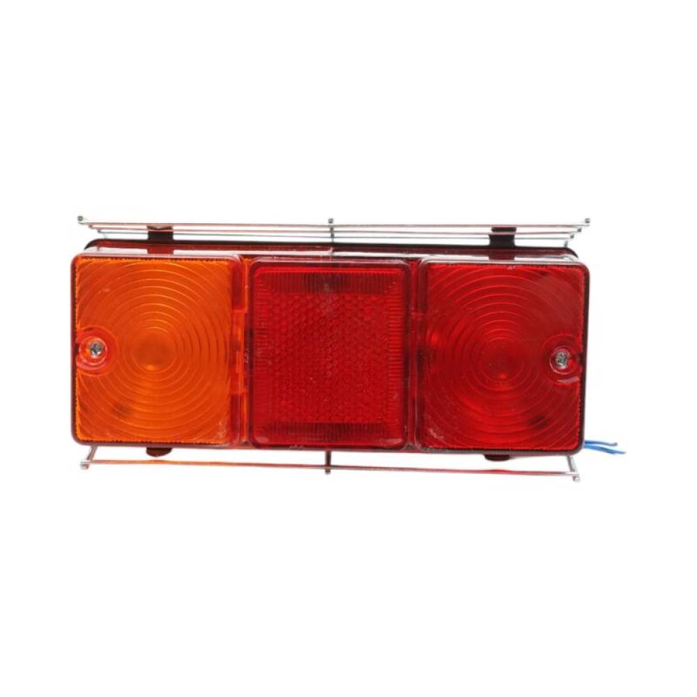 Set 2 lampi stop 185x71, 3 functii, cu protectie tabla, 12V, Massey Ferguson 240-285, 98684, Ucler 240 Set 2 lampi stop 185x71, 3 functii, cu protectie tabla, 12V, Massey Ferguson 240-285, 98684, Ucler 240