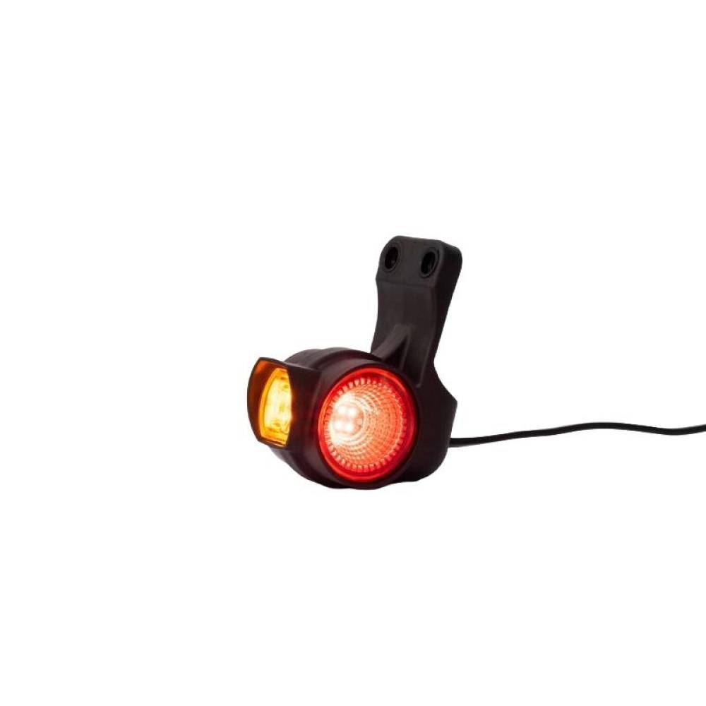 Lampa gabarit cu brat 113mm, LED, 3 functii, prindere laterala, stanga, FT-140 W L Fristom Lampa gabarit cu brat 113mm, LED, 3 functii, prindere laterala, stanga, FT-140 W L Fristom