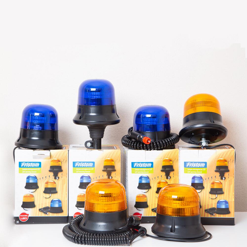 Girofar 12/24V, h126, 9 LED-uri, prindere cu magnet, FT-150 DF LED MAG Fristom 