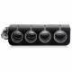 Stecher 4 prize 12V/24V, cu USB 1000mA WF074