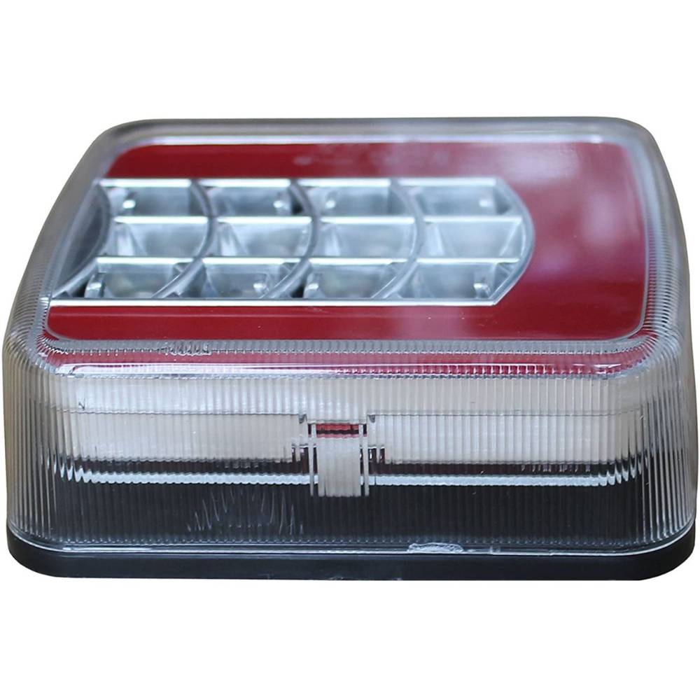 Lampa spate 100x95, 4 functii, iluminare numar, cablu, LED, dreapta, Glow DAFA TRS004R