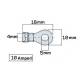 Papuc electric neizolat, gaura fi5, Ring, KaE1292, Punga 100buc Papuc electric neizolat, gaura fi5, Ring, KaE1292, Punga 100buc