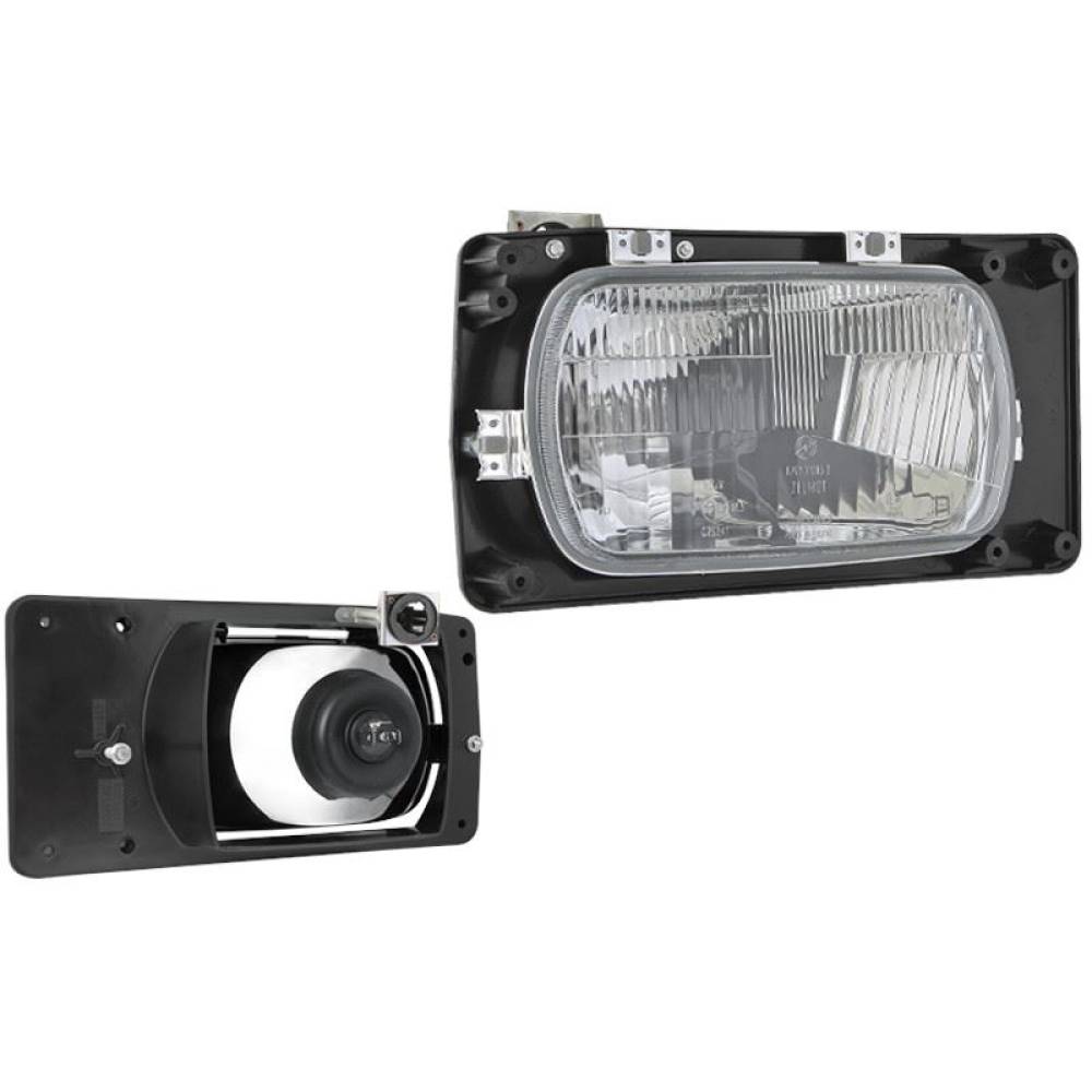 Far tip Daewoo Lublin II, III, 246x136, dreapta, reglaj electric 43035 Wesem