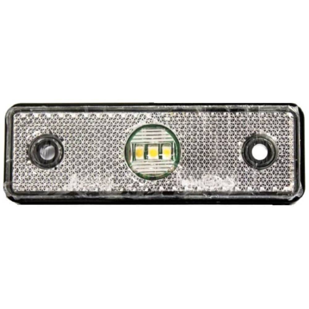 Lampa gabarit 100x35, LED, alba, cu catadioptru, 24V, SA 90 FASA 