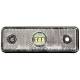 Lampa gabarit 100x35, LED, alba, cu catadioptru, 24V, SA 90 FASA 