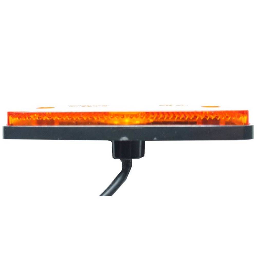Lampa gabarit 100x35, LED, galbena, cu catadioptru, 24V, SA89 FASA 