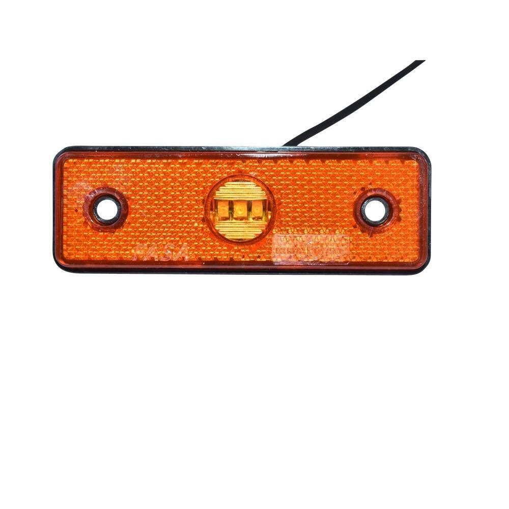 Lampa gabarit 100x35, LED, galbena, cu catadioptru, 24V, SA89 FASA 