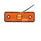 Lampa gabarit 100x35, LED, galbena, cu catadioptru, 24V, SA89 FASA 