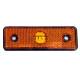 Lampa gabarit 100x35, LED, galbena, cu catadioptru, 24V, SA89 FASA 