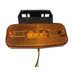 Lampa gabarit 110x50, LED, galbena, cu suport, Iveco, 12-24V, CB15 