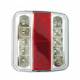 Lampa spate 100x90, 5 functii, iluminare numar, catadipotru, LED, JH120-rw Jiahui 